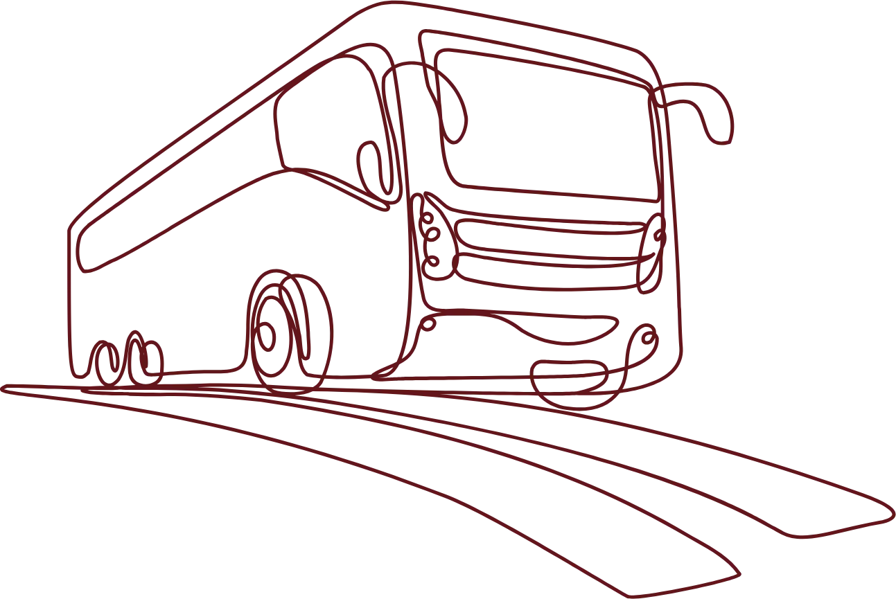 Bus graphic.